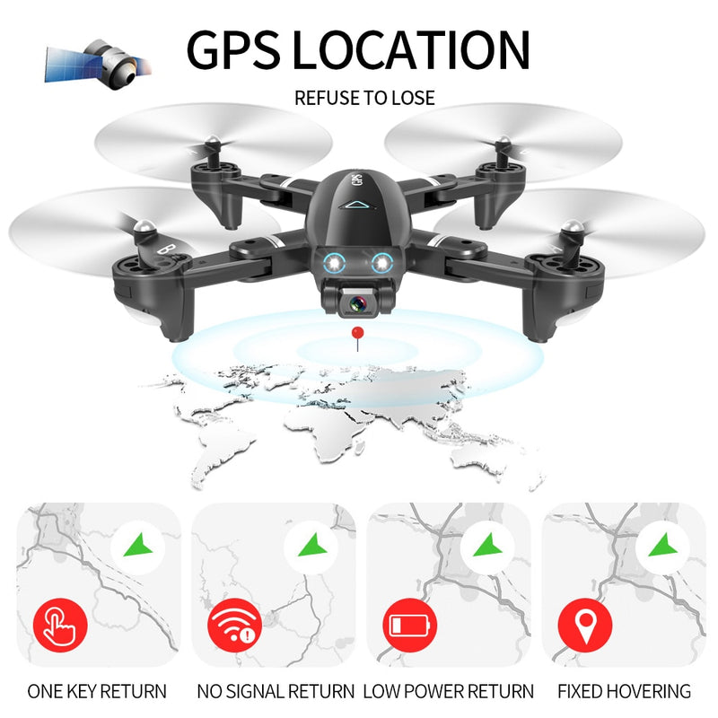 Professional 4K Foldable GPS Drone