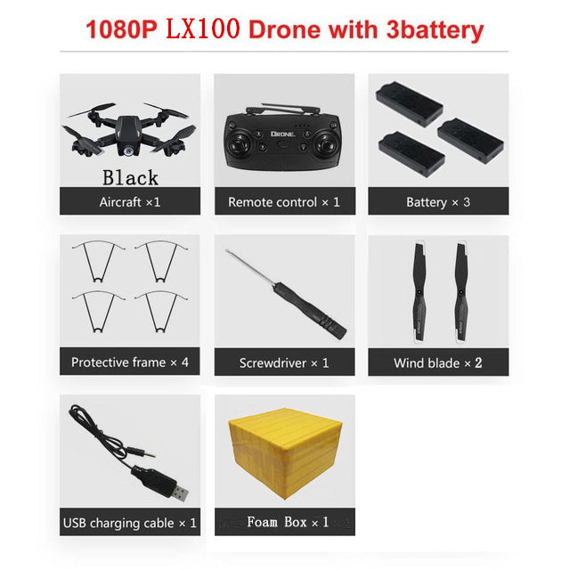 WIFI FPV Foldable Quadcopter Drone