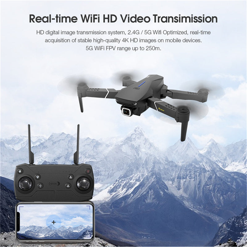 Wide Angle Camera Foldable Drone