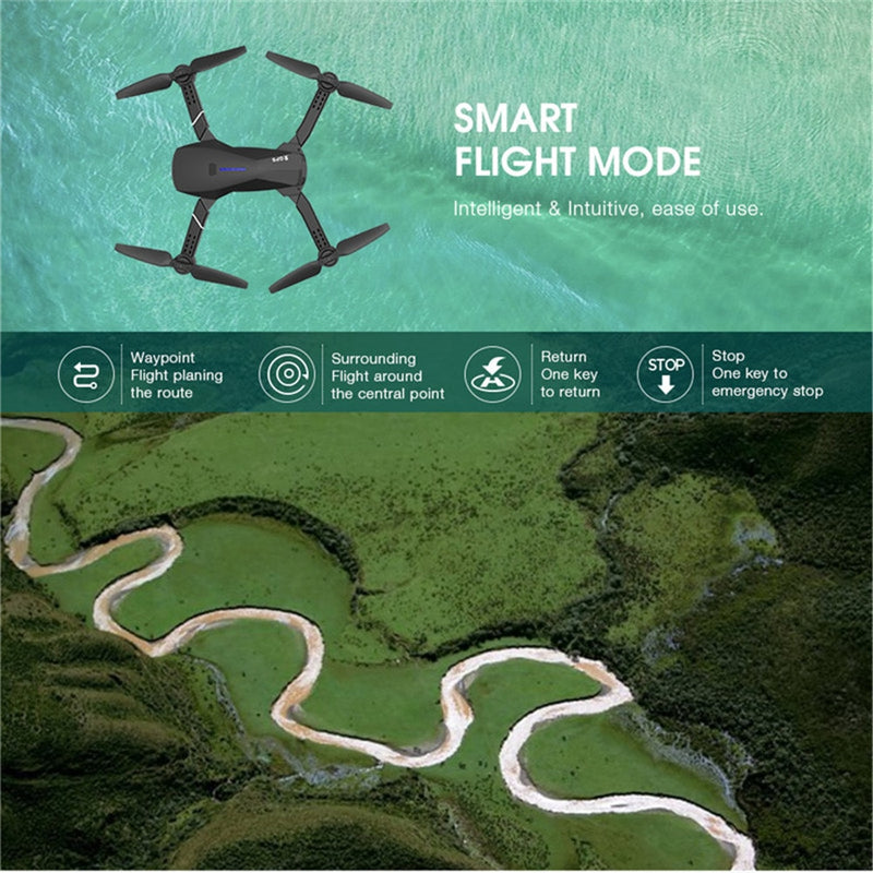 Wide Angle Camera Foldable Drone