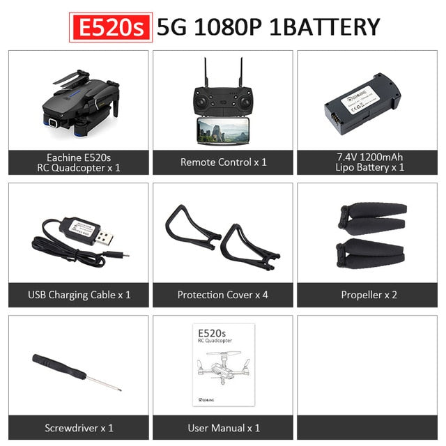 Wide Angle Camera Foldable Drone