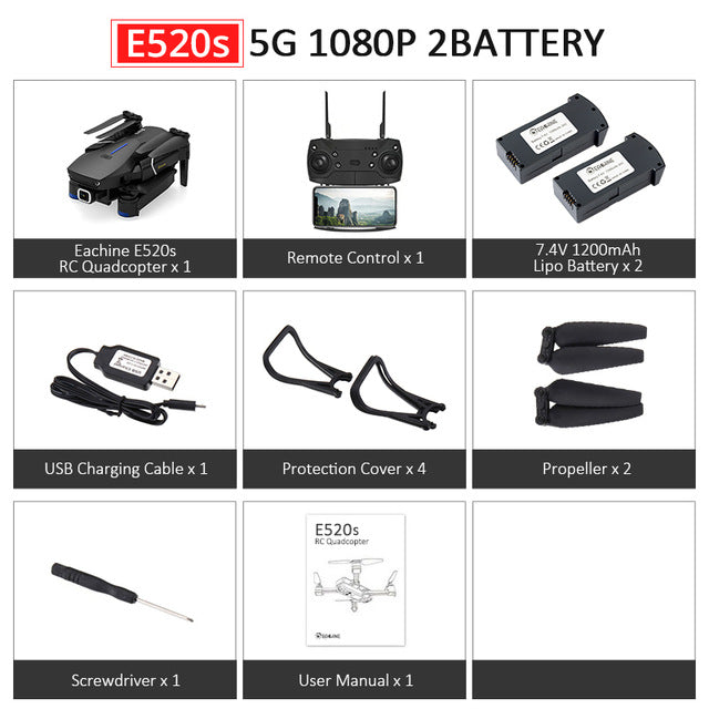 Wide Angle Camera Foldable Drone