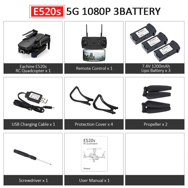 Wide Angle Camera Foldable Drone