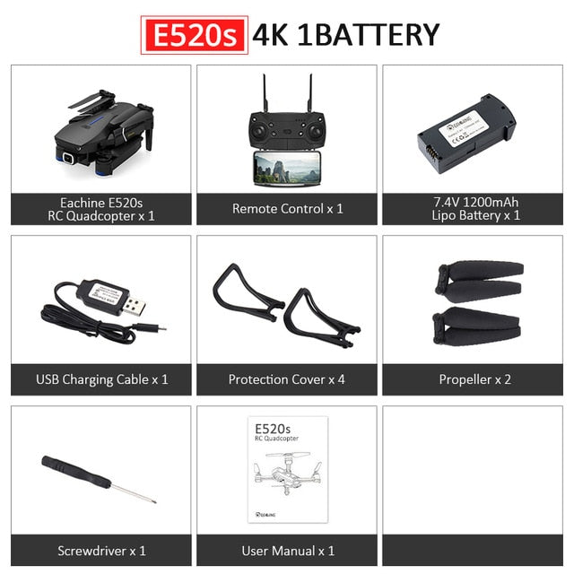 Wide Angle Camera Foldable Drone