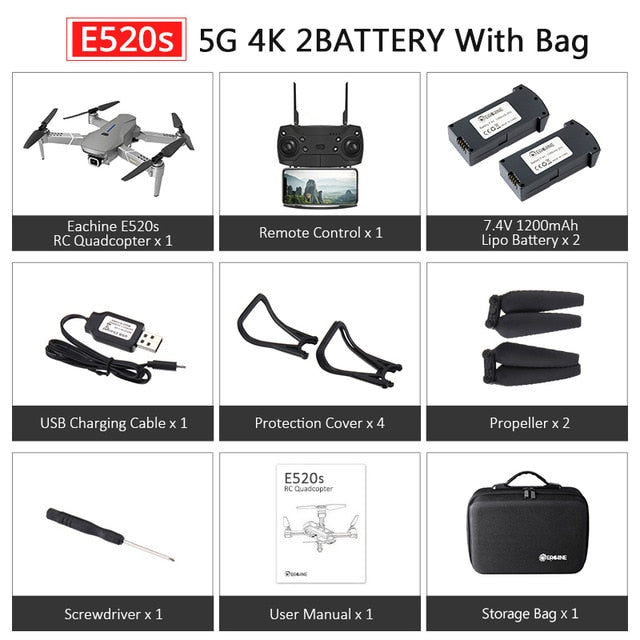 Wide Angle Camera Foldable Drone