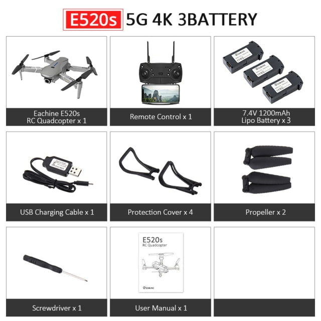 Wide Angle Camera Foldable Drone